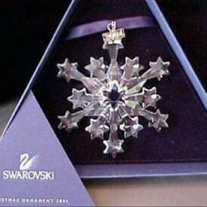 NWT/NIB! 2004 Retired Swarovski Limited Edition Annual Christmas Ornament